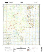 USGS US Topo 7.5-minute map for Fort Drum SW FL 2021