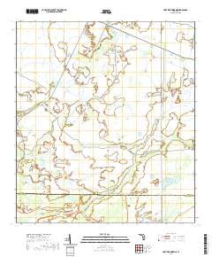 USGS US Topo 7.5-minute map for Fort Kissimmee NE FL 2021