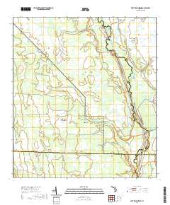 USGS US Topo 7.5-minute map for Fort Kissimmee NW FL 2021