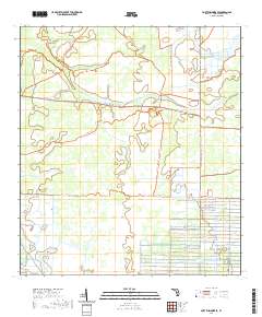 USGS US Topo 7.5-minute map for Fort Kissimmee SE FL 2021