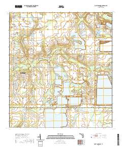 USGS US Topo 7.5-minute map for Fort Lonesome FL 2021