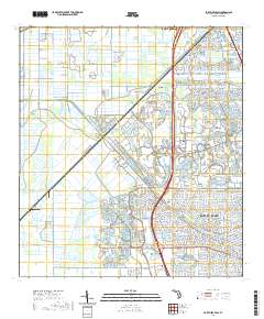 USGS US Topo 7.5-minute map for Fort Pierce SW FL 2021