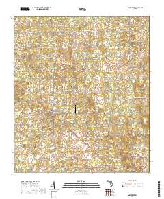 USGS US Topo 7.5-minute map for Fort White FL 2021