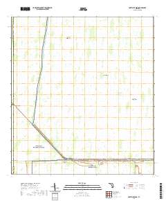 USGS US Topo 7.5-minute map for Fortymile Bend FL 2021