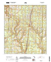 USGS US Topo 7.5-minute map for Fountain FL 2021