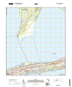 USGS US Topo 7.5-minute map for Garcon Point FL 2021