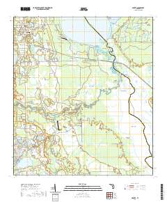 USGS US Topo 7.5-minute map for Geneva FL 2021