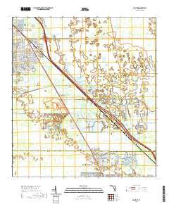 USGS US Topo 7.5-minute map for Gilchrist FL 2021