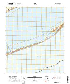 USGS US Topo 7.5-minute map for Goose Island FL 2021