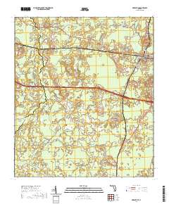 USGS US Topo 7.5-minute map for Greenville FL 2021