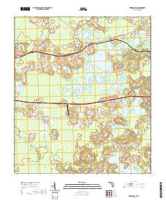 USGS US Topo 7.5-minute map for Greenville NE FL 2021