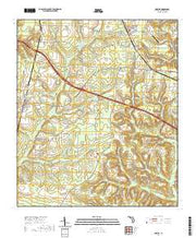 USGS US Topo 7.5-minute map for Gretna FL 2021