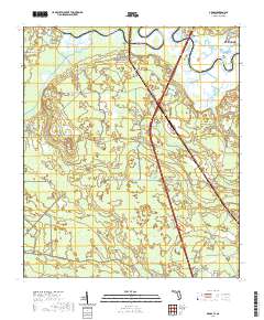 USGS US Topo 7.5-minute map for Gross FLGA 2021