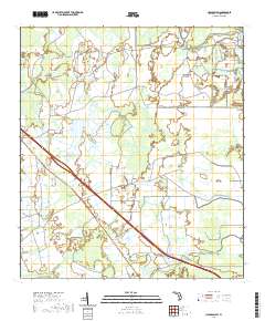 USGS US Topo 7.5-minute map for Holopaw SW FL 2021