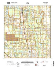 USGS US Topo 7.5-minute map for Homeland FL 2021