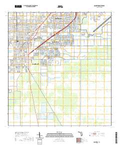 USGS US Topo 7.5-minute map for Homestead FL 2021