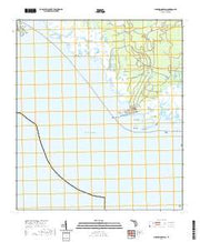 USGS US Topo 7.5-minute map for Horseshoe Beach FL 2021