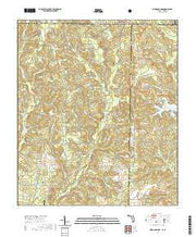 USGS US Topo 7.5-minute map for Hurricane Lake FLAL 2021