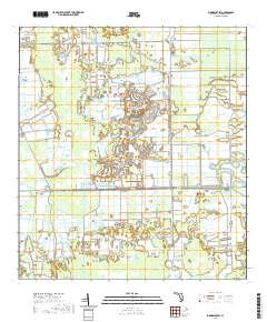 USGS US Topo 7.5-minute map for Immokalee SW FL 2021