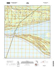 USGS US Topo 7.5-minute map for Indian Pass FL 2021