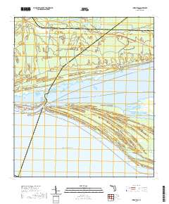 USGS US Topo 7.5-minute map for Indian Pass FL 2021