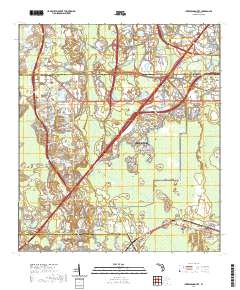 USGS US Topo 7.5-minute map for Intercession City FL 2021