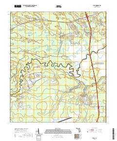 USGS US Topo 7.5-minute map for Italia FL 2021