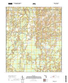 USGS US Topo 7.5-minute map for Izagora FLAL 2021