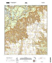 USGS US Topo 7.5-minute map for Jay FLAL 2021