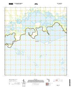 USGS US Topo 7.5-minute map for Joe Bay FL 2021