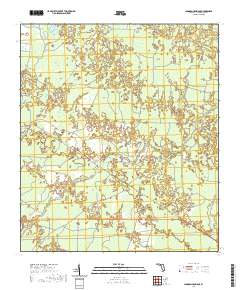 USGS US Topo 7.5-minute map for Johnson Hammock FL 2021