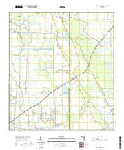 USGS US Topo 7.5-minute map for Jones Hammock FL 2021