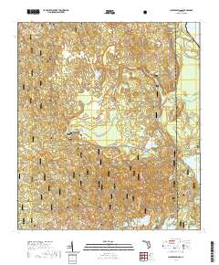 USGS US Topo 7.5-minute map for Juniper Springs FL 2021