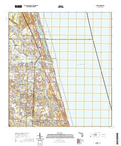 USGS US Topo 7.5-minute map for Jupiter FL 2021