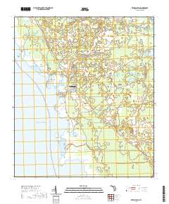 USGS US Topo 7.5-minute map for Keaton Beach FL 2021