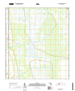 USGS US Topo 7.5-minute map for Kenansville NE FL 2021