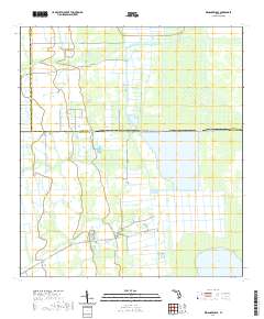 USGS US Topo 7.5-minute map for Kenansville SE FL 2021