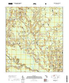 USGS US Topo 7.5-minute map for Kennedy Creek FL 2021