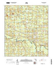 USGS US Topo 7.5-minute map for Kings Ferry FLGA 2021