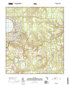 USGS US Topo 7.5-minute map for Kingsley FL 2021