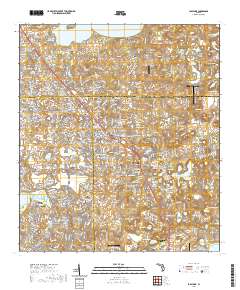 USGS US Topo 7.5-minute map for Lady Lake FL 2021