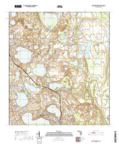 USGS US Topo 7.5-minute map for Lake Arbuckle SW FL 2021