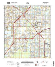 USGS US Topo 7.5-minute map for Lake Jessamine FL 2021