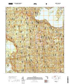 USGS US Topo 7.5-minute map for Lake Kerr FL 2021