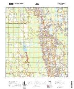 USGS US Topo 7.5-minute map for Lake Louisa SW FL 2021