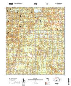 USGS US Topo 7.5-minute map for Lake Munson FL 2021