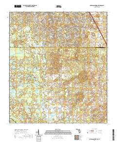 USGS US Topo 7.5-minute map for Lake Panasoffkee NW FL 2021