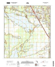 USGS US Topo 7.5-minute map for Lake Poinsett FL 2021