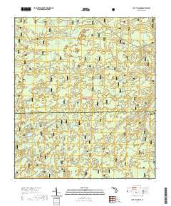 USGS US Topo 7.5-minute map for Lake Talquin SE FL 2021