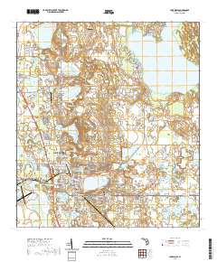 USGS US Topo 7.5-minute map for Lake Wales FL 2021